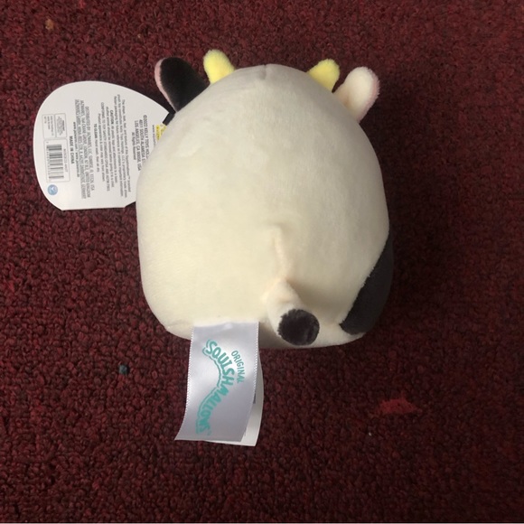 Squishmallows Connor the Cow 4" Stuffed Plush - Picture 2 of 2